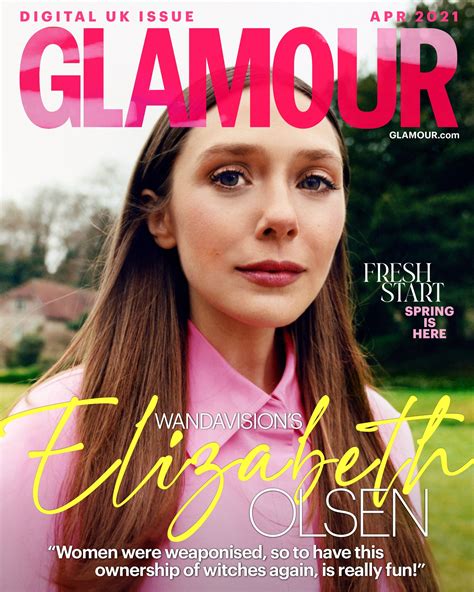 wandavision s elizabeth olsen talks exclusively to glamour glamour uk