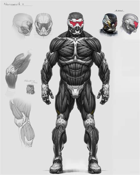 Nanosuit By Timur Mutsaev Armor Concept Character Modeling Weapon