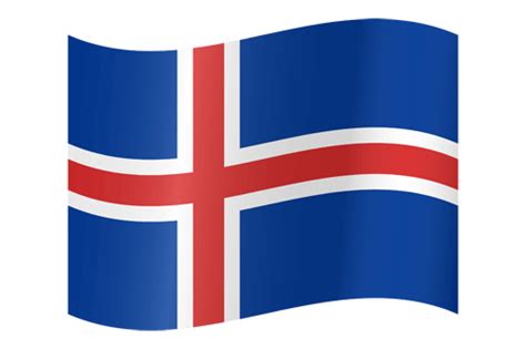Iceland Flag Vector Country Flags