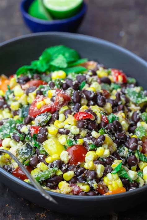 Black Bean And Corn Salad Recipe The Best The Mediterranean Dish