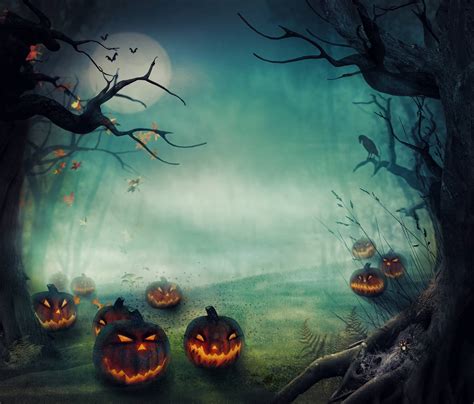 Scary Halloween Desktop Wallpapers Wallpaper Cave