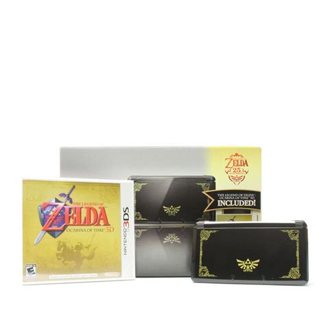 Nintendo 3ds Zelda 25th Anniversary Ocarina Of Time Limited Edition