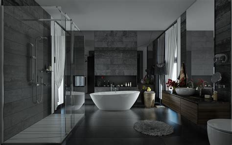 Smart Tips Renovating Spacious Bathroom Interior Designs With Simple