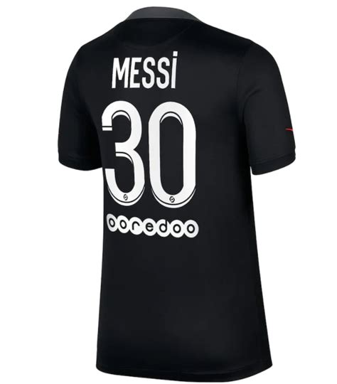 Where To Buy Lionel Messi Black Paris Saint Germain Jersey For Men