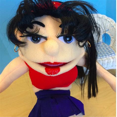 Jeffys Girl Friend Crystal Puppet From The Youtube Etsy In 2021
