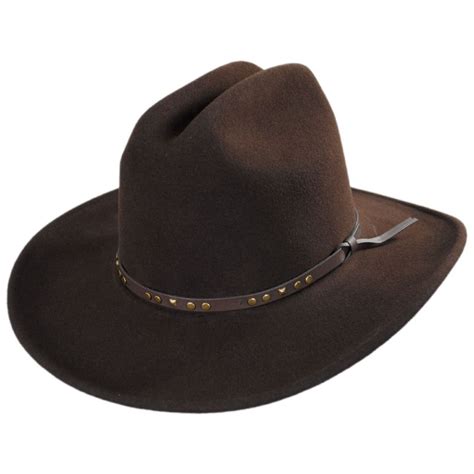 Bailey Chisolm Crushable Wool Litefelt Cattlemen Western Hat Cowboy