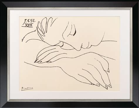 Buy Picture War And Peace Sleeping Woman 1952 Black And Silver