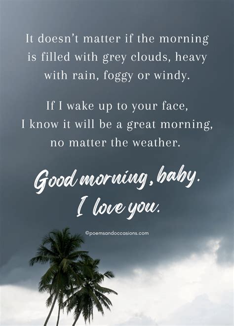 Good Morning Beautiful Poem For Her