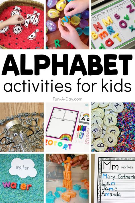 Exciting Alphabet Activities For Early Learners