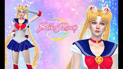 The Sims 4 Cas Sailor Moon Lookbook Cc And Download Sim Youtube
