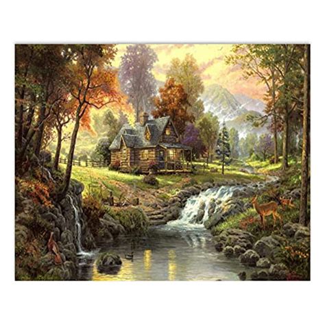 Create A Masterpiece With The Best Thomas Kinkade Paint By Number Kits