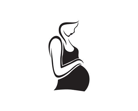 Pregnant Belly Illustration Pregnant Woman Symbol Cartoondealer Com Ai Contents