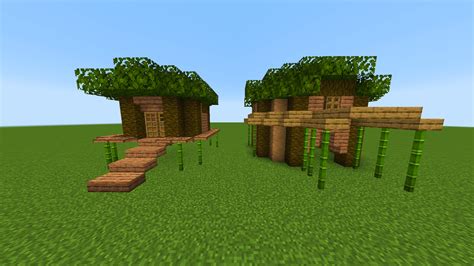 Jungle Village Huts Minecraft