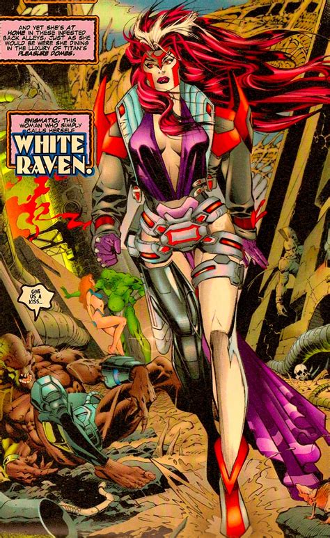 White Raven Character Comic Vine