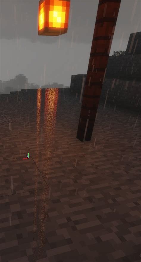 Sildurs Vibrant Shaders Rain Reflection Glitch Rminecraft