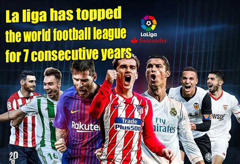 World Football League La Liga The Champions League And World Cup