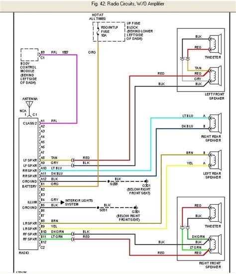2008 Silverado Stereo Wiring Diagram