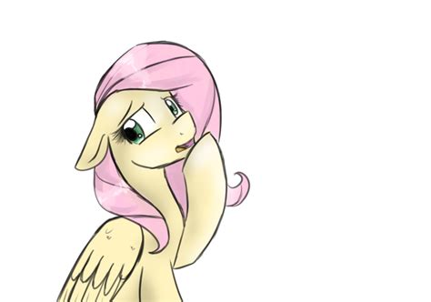 725284 safe artist rflzqt character fluttershy female solo manebooru