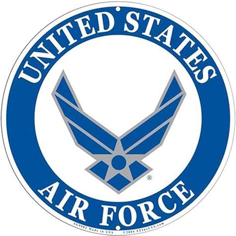 Usaf Air Force Logo Aluminum Sign 12 United States Air