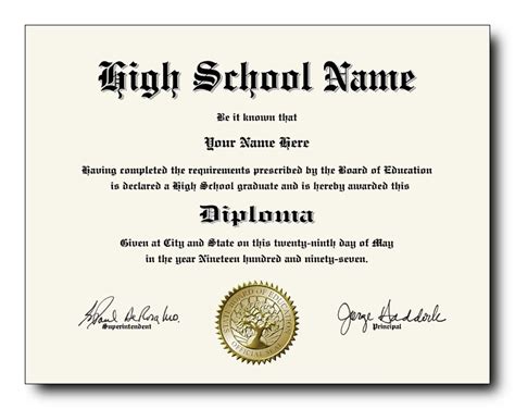 Fake High School Diplomas And Transcripts Starting At Only 49 Each