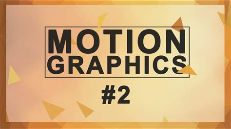 Motion Graphics 2 Práctica Youtube