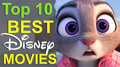 Top 10 Best Disney Movies Youtube Riset