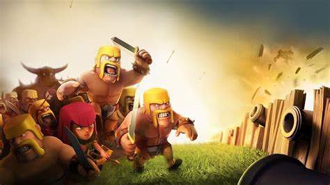 Clash Of Clans Coc Wizard 3d Wallpaper For Desktop And