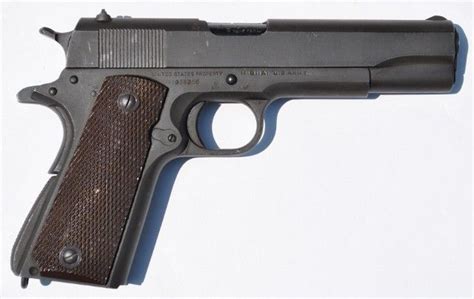 Wwii Colt Model 1911a1 Us Army 45 Pistol 1943 Canadian Lend Lease