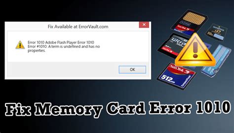 3 Sure Shot Ways To Fix Memory Card Error 1010