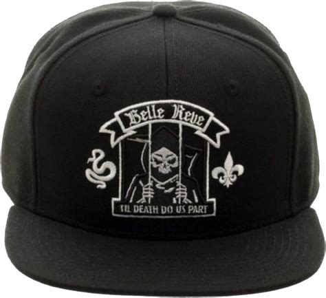Suicide Squad Belle Reve Crest Snapback Hat Size One Size At Amazon
