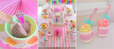 Ice Cream Parlor Birthday Party Printables Supplies Decorations Lupon Gov Ph