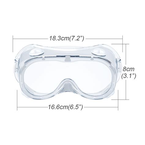 Safety Goggles Anti Fog Dust Splash Proof Glasses Lens Lab Work Eye Protection ~ Jana Yermakova