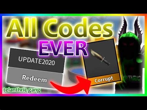 By using these new and active murder mystery 2 codes roblox, you will get free knife skins and other cosmetics. ALL Murder Mystery 2 Codes EVER *🔥20 CODES* • 🎁New Mystery ...