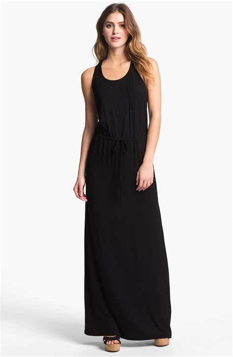 Caslon® Racerback Jersey Maxi Dress Nordstrom