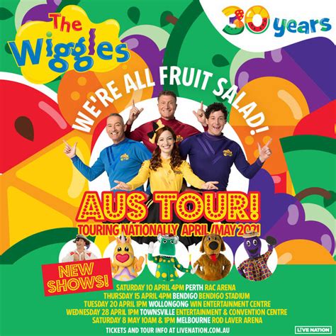 The Wiggles Were All Fruit Salad Tour