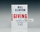 Giving: How Each Of Us Can Change The World.