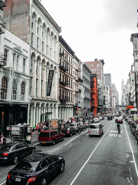 SoHo shopping, busy city streets. | Places in new york, New york city