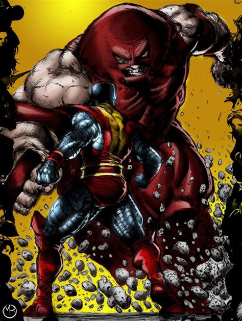 Colossus Vs Juggernaut Wolverine And The X Men Pinterest