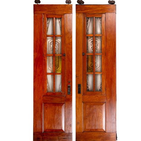 Pair Of Doors A Pair Of Half French Doors From The Laperal Flickr