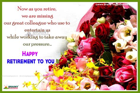 Happy Retirement Greetings In English Have A Great Future