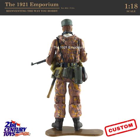 118 21st Century Toys Ultimate Soldier Wwii German Army Fall Camo Mp44