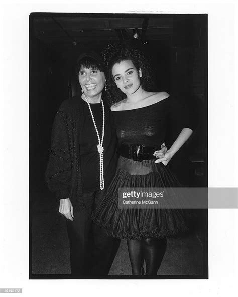 American Singer And Actress Lena Horne With Granddaughter American