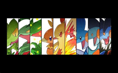 x resolution Pokemon characters collage poster Pokémon