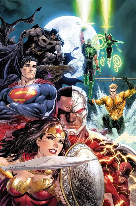 Justice League Rebirth 1tyler Kirkhamk Justice League Comics Dc