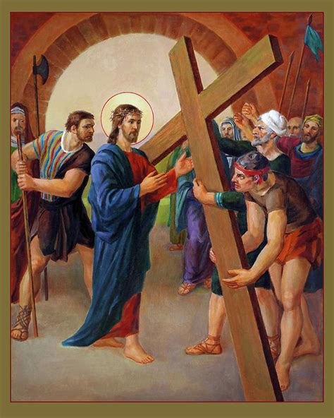 Stations Of The Cross 2 Painting By Svitozar Nenyuk Fine Art America