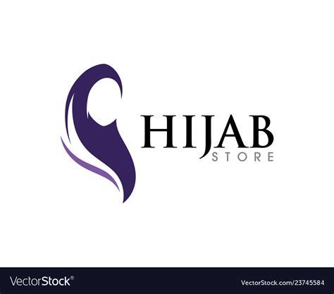 Muslimah Hijab Royalty Free Vector Image Vectorstock