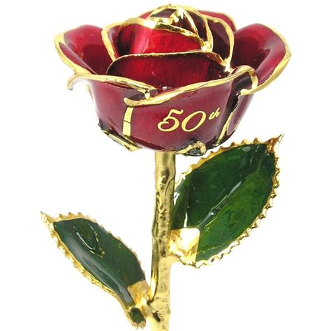 Personalized 50th Anniversary Rose Love Is A Rose
