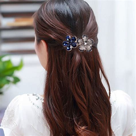 It's often recommended to keep thick tresses on the longer side, since this allows taming the best haircuts for thick hair will look even more stunning with the right coloring. 1 pcs Fashion Women's Crystal Rhinestone Flower Metals ...