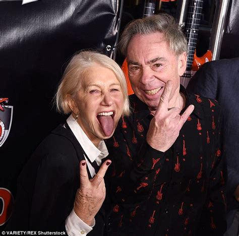 Helen Mirren Poses At School Of Rock Opening Night On Broadway Daily Mail Online