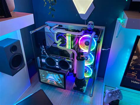 First Water Cooled System Computer Gaming Room Video Game Room